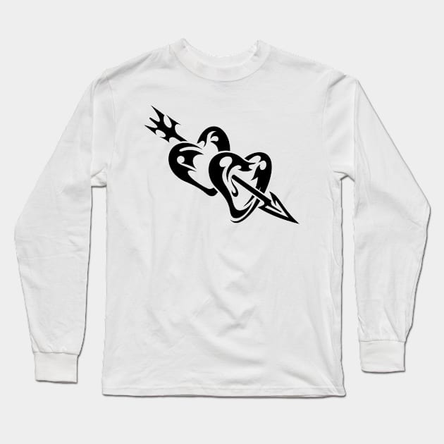 Arrow Long Sleeve T-Shirt by linesdesigns